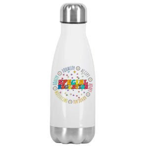 Special Education Equality Cute Stainless Steel Insulated Water Bottle