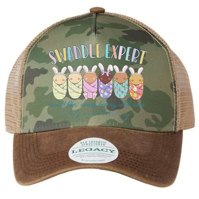Swaddle Expert Easter Bunny Labor And Delivery Legacy Tie Dye Trucker Hat