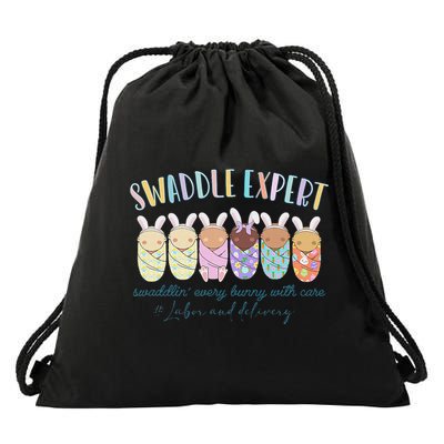 Swaddle Expert Easter Bunny Labor And Delivery Drawstring Bag