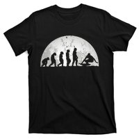 Surfing Evolution Evolution Of Man Surfer T-Shirt