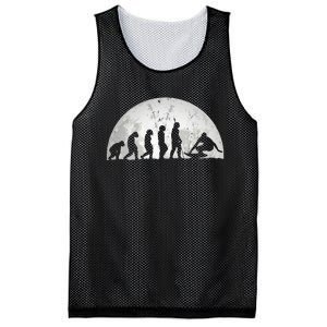 Surfing Evolution Evolution Of Man Surfer Mesh Reversible Basketball Jersey Tank