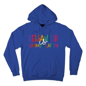 Special Education Ed Teacher Behavior Is Communication Gift Hoodie