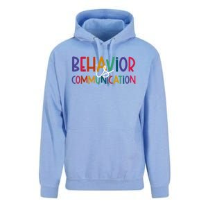 Special Education Ed Teacher Behavior Is Communication Gift Unisex Surf Hoodie