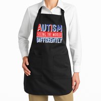 Seeing The World Differently Autism Awareness Apron