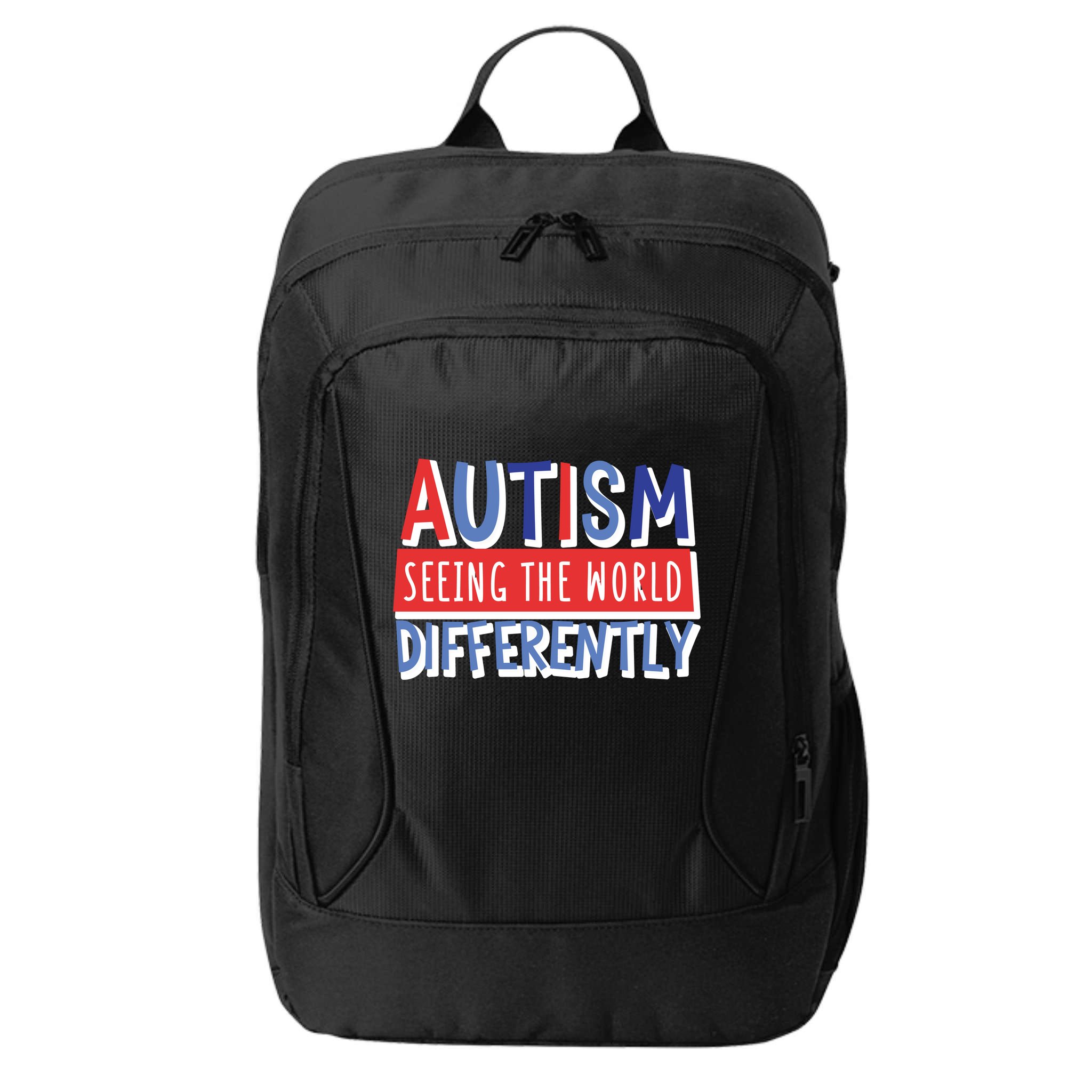 Seeing The World Differently Autism Awareness City Backpack