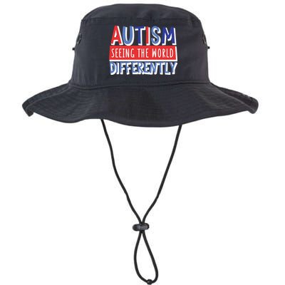 Seeing The World Differently Autism Awareness Bucket Hat