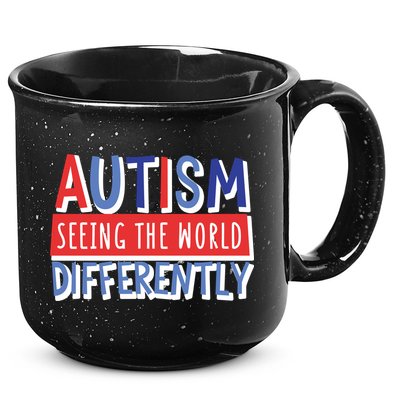 Seeing The World Differently Autism Awareness 15oz Campfire Ceramic Mug