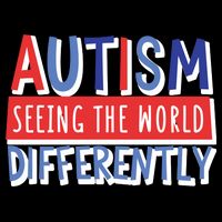 Seeing The World Differently Autism Awareness Flatbill Hat