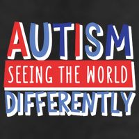 Seeing The World Differently Autism Awareness Trucker Hat