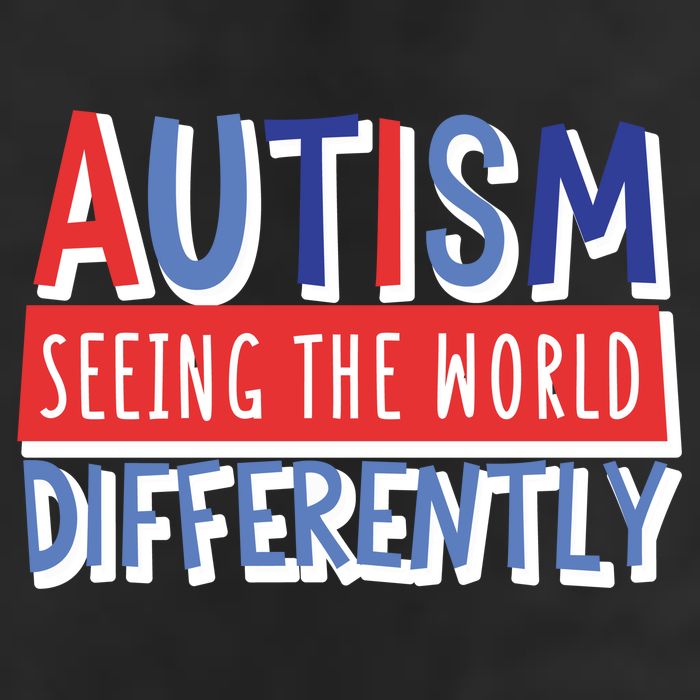 Seeing The World Differently Autism Awareness Trucker Hat