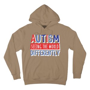 Seeing The World Differently Autism Awareness Hoodie