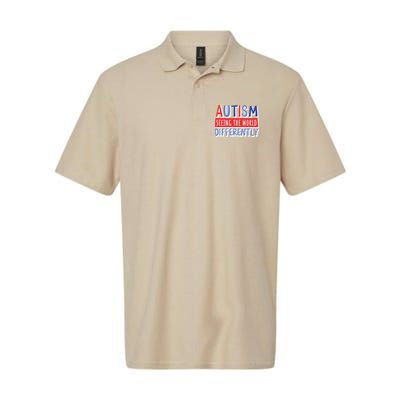 Seeing The World Differently Autism Awareness Polo