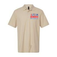 Seeing The World Differently Autism Awareness Softstyle Adult Sport Polo