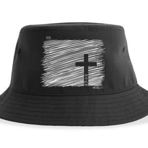 Seek And You Will Find Matthew 7:7 Sustainable Bucket Hat