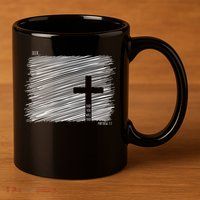 Seek And You Will Find Matthew 7:7 11oz C Handle Ceramic Mug