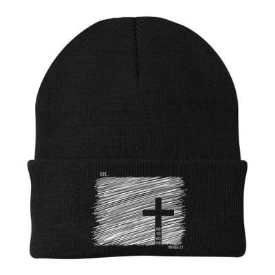 Seek And You Will Find Matthew 7:7 Beanie