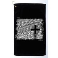 Seek And You Will Find Matthew 7:7 Golf Towel