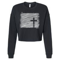 Seek And You Will Find Matthew 7:7 Cropped Pullover Crew