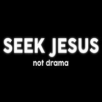 Seek Jesus Not Drama Visor