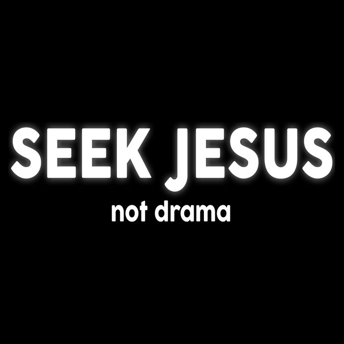 Seek Jesus Not Drama Visor