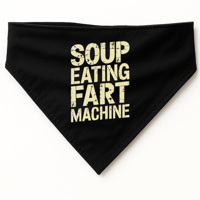 Soup Eating Fart Machine USA-Made Doggie Bandana