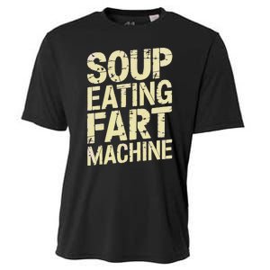 Soup Eating Fart Machine Cooling Performance Crew T-Shirt