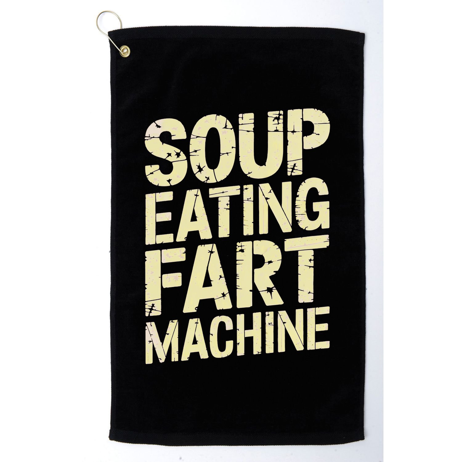Soup Eating Fart Machine Golf Towel