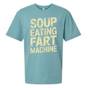 Soup Eating Fart Machine Sueded Cloud Jersey T-Shirt