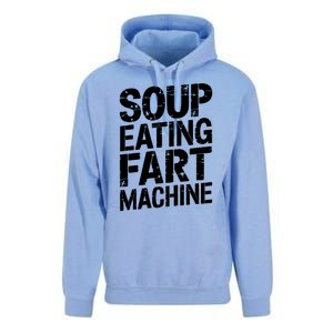 Soup Eating Fart Machine Unisex Surf Hoodie