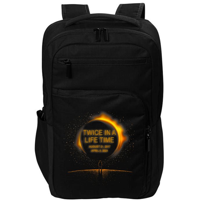 Solar Eclipse Funny Twice In Lifetime 2024 Solar Eclipse Impact Tech Backpack