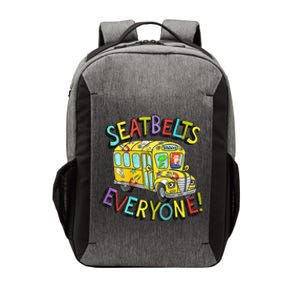 Seatbelts Everyone Funny Magic School Bus Driver Job Pride Vector Backpack