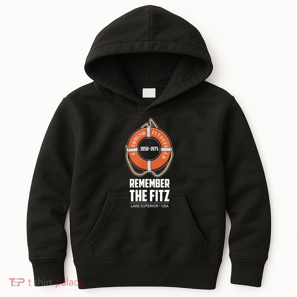 Ss Edmund Fitzgerald Lake Superior Iron Ore Kids Hoodie