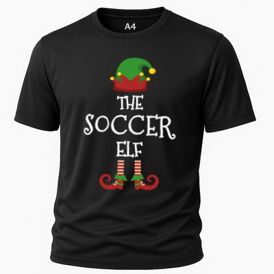 Soccer Elf Family Matching Group Pajama Funny Xmas Gift Performance Shirt