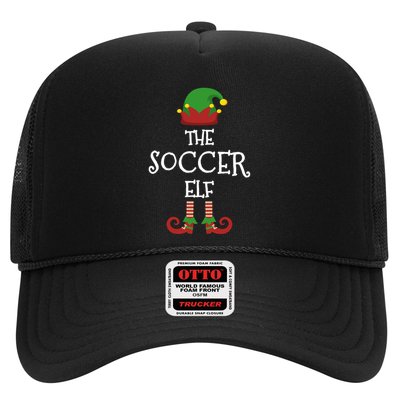 Soccer Elf Family Matching Group Pajama Funny Xmas Gift Trucker Hat