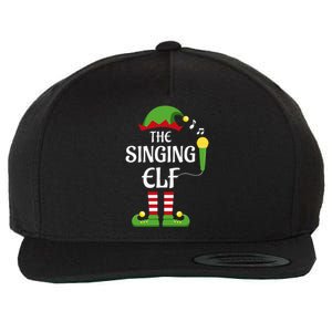 Singing Elf Family Matching Group Christmas Singer Wool Snapback Cap