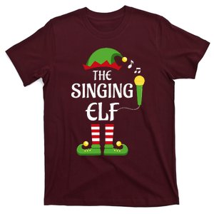 Singing Elf Family Matching Group Christmas Singer T-Shirt