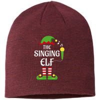 Singing Elf Family Matching Group Christmas Singer Sustainable Beanie