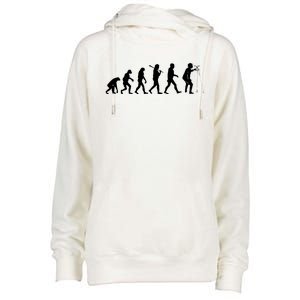 Surveyor Evolution For Land Surveyors And Engineers Womens Funnel Neck Pullover Hood