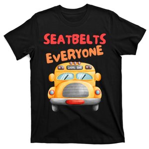 Seatbelts Everyone Funny Magic School Bus T-Shirt