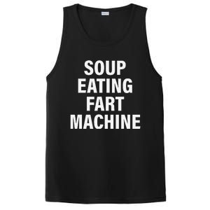 Soup Eating Fart Machine Funny Design PosiCharge Competitor Tank