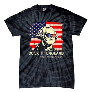 SuckIt England Funny 4th of July George Washington 1776 (1) Tie-Dye T-Shirt