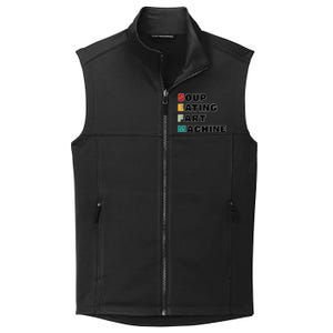 Soup Eating Fart Machine Collective Smooth Fleece Vest