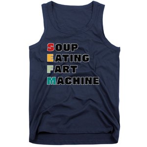 Soup Eating Fart Machine Tank Top