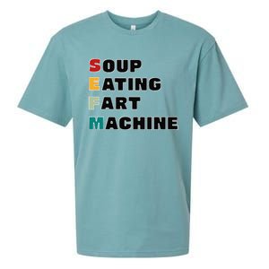 Soup Eating Fart Machine Sueded Cloud Jersey T-Shirt