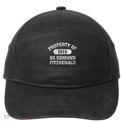 Ss Edmund Fitzgerald Lake Superior 7-Panel Snapback Hat