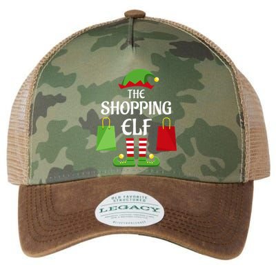 Shopping Elf Family Matching Group Christmas Shopper Legacy Tie Dye Trucker Hat