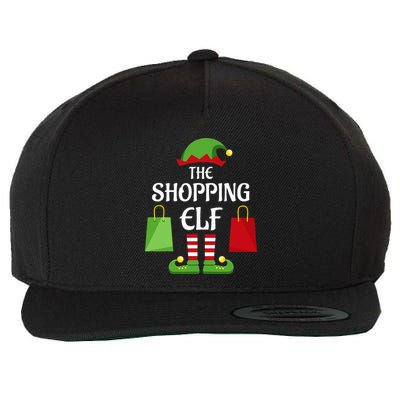 Shopping Elf Family Matching Group Christmas Shopper Wool Snapback Cap