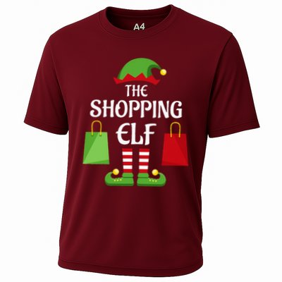 Shopping Elf Family Matching Group Christmas Shopper Performance Shirt