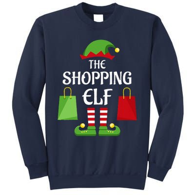 Shopping Elf Family Matching Group Christmas Shopper Sweatshirt