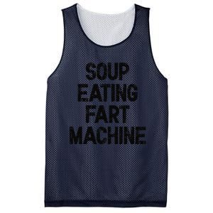 Soup Eating Fart Machine Mesh Reversible Basketball Jersey Tank